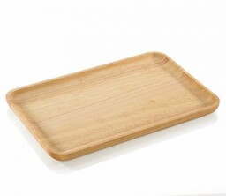 Zassenhaus KAUCZUKOWIEC Drewniany Talerz do Przekąsek 35 cm