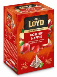 Herbata owocowa Loyd Dzika Róża i Jabłko 20x2g