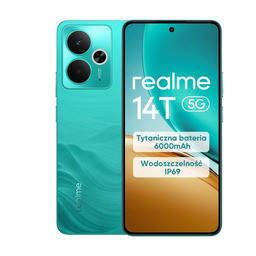 Smartfon Realme 14T 5G 8/256GB 6.67" 120Hz Zielony