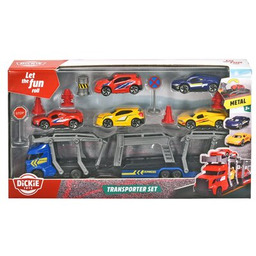 DICKIE TOYS Samochód City Laweta z autami 203745012