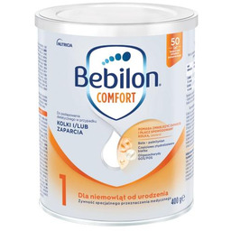 Bebilon Comfort 1 Mleko początkowe od urodzenia, 400
