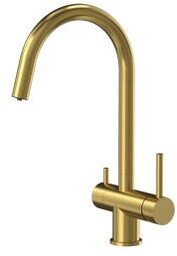 Quadron Caren 3623512PVDG1 Złoty Stal szlachetna Bateria kuchenna