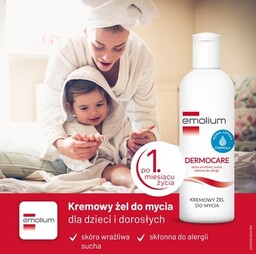 Emolium Dermocare Kremowy żel do mycia, 200 ml