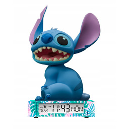 Lampka 3D z budzikiem Stitch