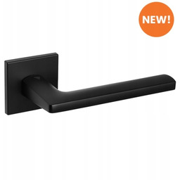 Vds Klamka drzwiowa Cruz Fit R67F czarna kwadratowa