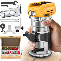 Mocna Frezarka Górnowrzecionowa Do Drewna 30000RPM 800W 15SZT