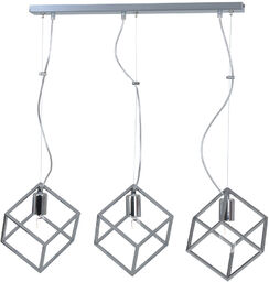Emibig AMBITION 3 SILVER 242/3 lampa wisząca srebrna