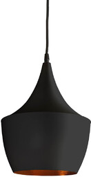 Azzardo Retro lampa wisząca Orient do przedpokoju czarna
