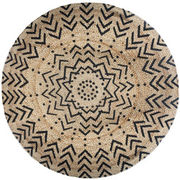 Atmosphera Dywan z juty okrągły, Ø 120 cm,