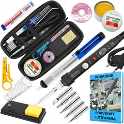 Lutownica Precyzyjna Kolbowa S601A 60W Akcesoria Lutownicze Etui