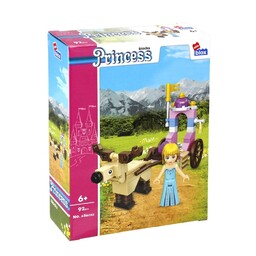 Klocki Girl Princess Powóz 92 elementów Alleblox ET-492789-AB6022-30286