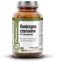 PHARMOVIT Koniczyna Czerwona 8% Izoflawonów, 60 kaps.