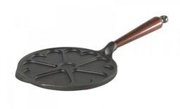 Skeppshult Patelnia do naleśników SERDUSZKA 22 cm, drewno