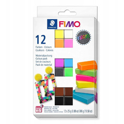 Plastyczna Masa Do Modelowania Diy Fimo Neon 12