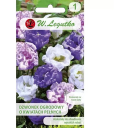 Dzwonek ogrodowy mieszanka o kwiatach pełnych