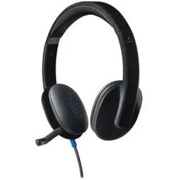 Logitech H540 Headset USB Nauszne Czarny Słuchawki przewodowe