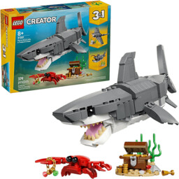 Klocki LEGO Creator 3w1 Groźny rekin i skrzynia