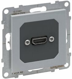 SUNO - Gniazdo HDMI - 1.4, Aluminium -