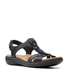 Clarks Laurieann Kay [Black Leather] - Rozmiar 36