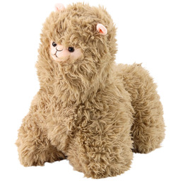 ND24_22372 Pluszowa Maskotka Przytulanka Lama Bez