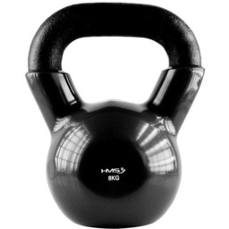 Kettlebell żeliwny pokryty winylem KNV08 HMS 8 kg