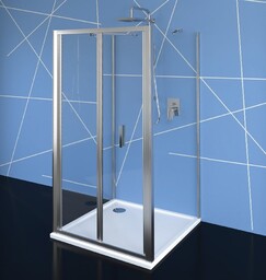 EASY kabina prysznicowa trójścienna 700x700mm, drzwi składane, wariant