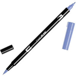 Flamaster dwustronny 603 Brush Pen periwinkle Tombow