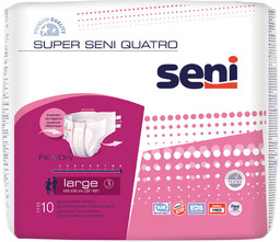 Wyrób medyczny, Seni, Super Quatro, pieluchomajtki 3 Large,