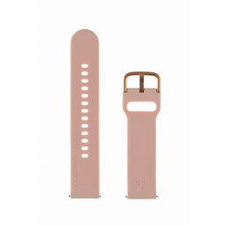 Pasek uniwersalny Garett silikonowy różowy pudrowy 20 mm