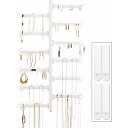 All Hung Up 12-poziomowy wiszący organizer na biżuterię: