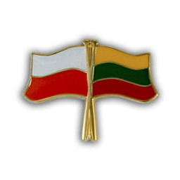 Flaga Polska - Litwa