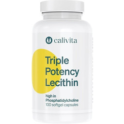 Triple Potency Lecithin Calivita 100 kapsułek