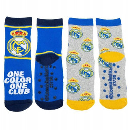 Real Madryt skarpetki junior antypoślizgowe zimowe 2-pack 27/30