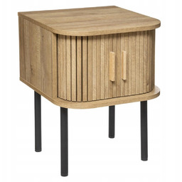 Szafka Nocna Colva Z Drzwiczkami lekka Stylowa Beż