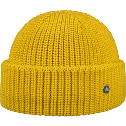 Czapka z Mankietem by Hammaburg, żółty, One Size