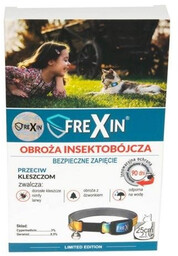 Obroża insektobójcza FreXin dla kota 25 cm
