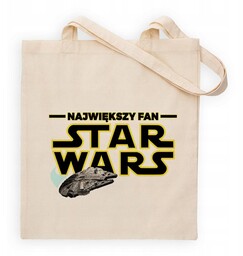 TORBA EKO BEŻOWA DŁUGIE UCHO STAR WARS Wzory
