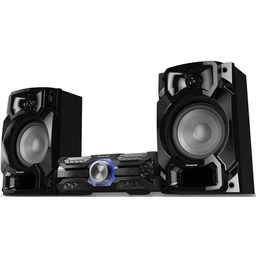 PANASONIC Wieża SC-AKX520E-K Czarna, Odtw.CD, Bluetooth, D.Bass Beat,