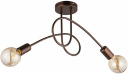 LAMPA sufitowa VEN W-LOOP/2 COP loftowa OPRAWA plafon