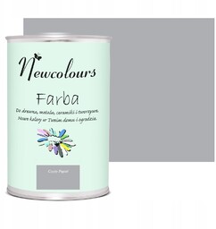 Farba do mebli Newcolours 900 ml Czysty Popiel