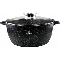 Brytfanka Marmurkowa Z Pokrywką 10L/ 32cm Zilner