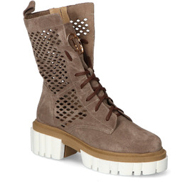 Botki Nicole 2706/032 Cappucino Zamsz