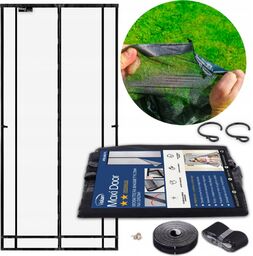 Moskitiera premium włókno szklane na drzwi magnetyczna 80/90/100