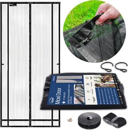 Moskitiera premium na drzwi balkonowe magnetyczna 80/90/100 x