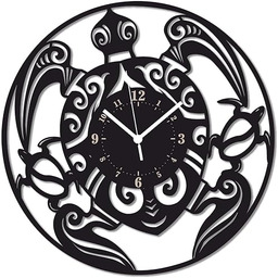 Instant Karma Clocks Zegar ścienny - Żółw