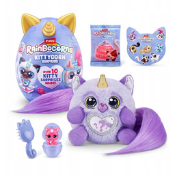 Rainbocorns 92104G Kittycorn Surprise, seria 3, Cat, Ragamuffin