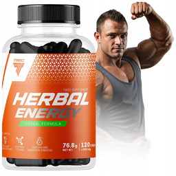 Trec Herbal Energy 120 Kaps Energia Guarana Żeń-Szeń