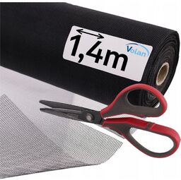 Siatka moskitiera 1,4m premium - włókno szklane