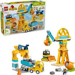 Klocki LEGO Duplo Plac budowy z pojazdami 3
