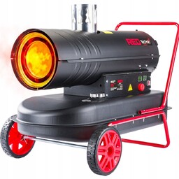 NAGRZEWNICA OLEJOWA 30KW SPALINOWA DMUCHAWA Z TERMOSTATEM LCD